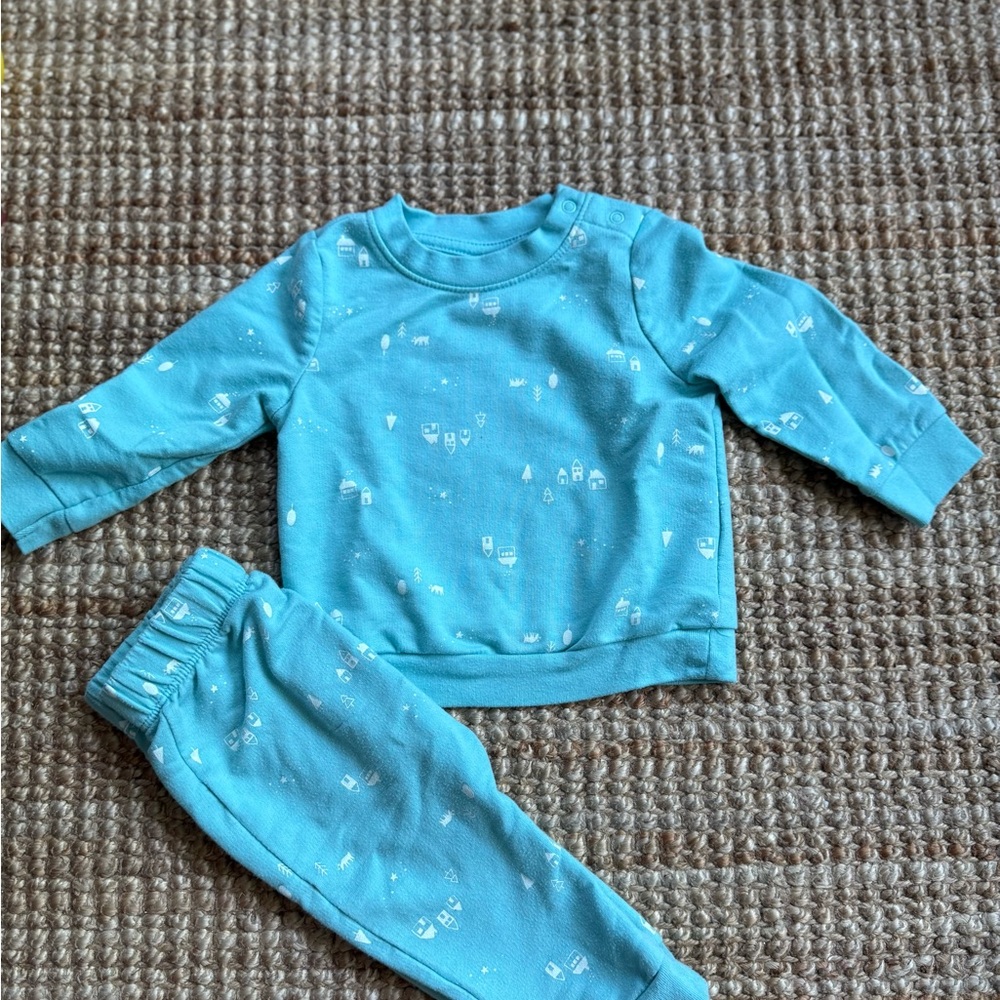Cat & Jack Blue Kids Matching Set